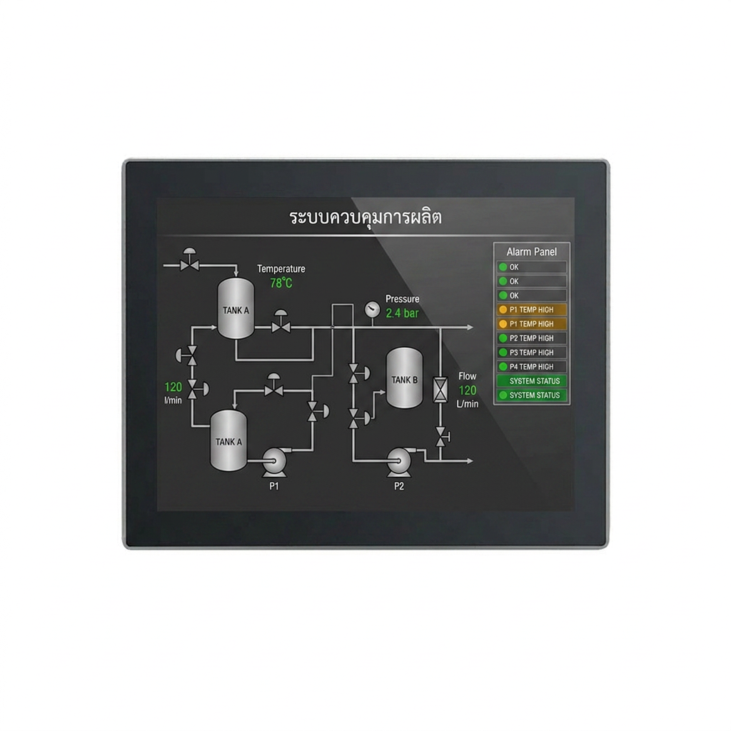 TouchWork 12.1" Industrial Touch PC 4:3 (Monitor / Android / Windows)