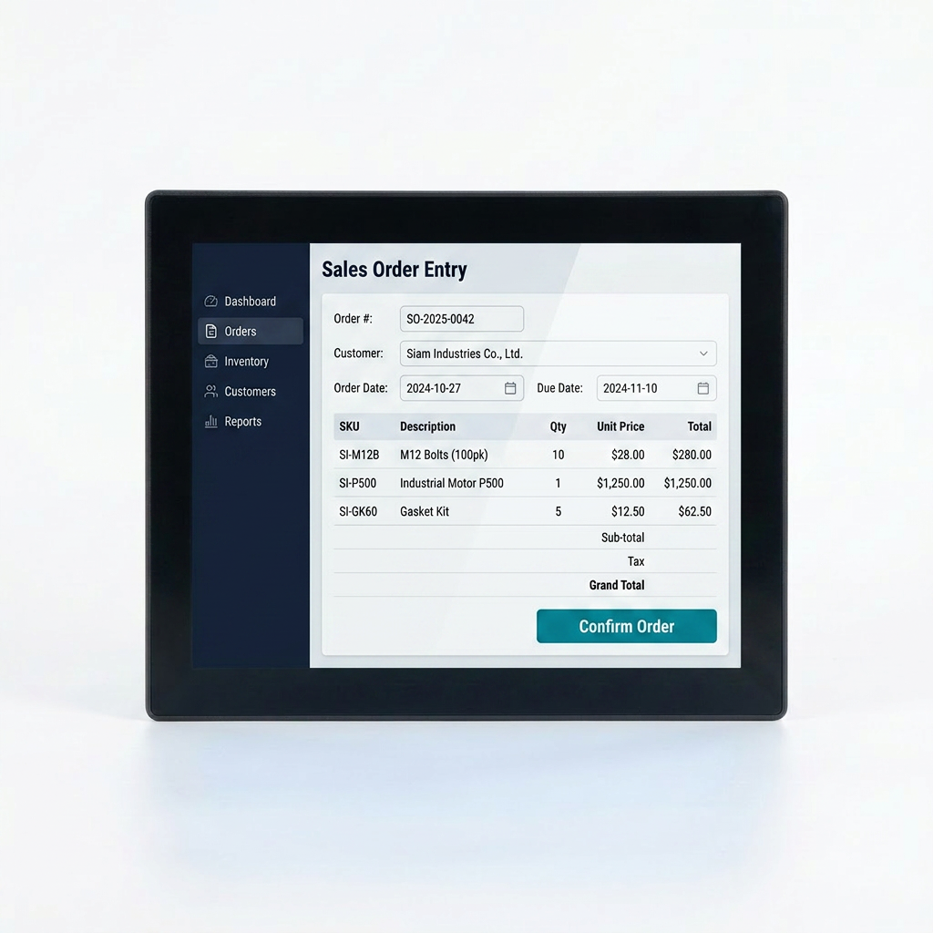 TouchWork 17" Industrial Touch PC 5:4 (Monitor / Android / Windows)